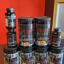 Pre Nutrition Vitamins and Supplements - Fitness Stacks complete line up
