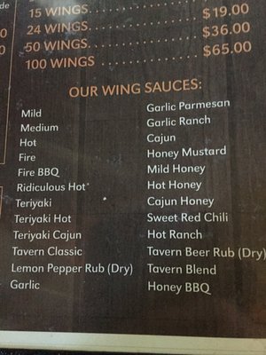 Menu photo 6 The Carolina Tavern Murrells Inlet, SC