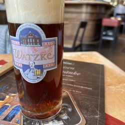 Watzke Brauereiausschank am Ring - ... das Monatsbier im April ...