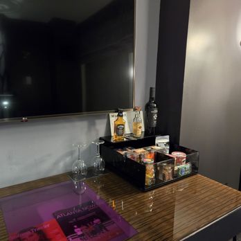 W Atlanta - Downtown - Snacks and Beverages for a fee. Bottled water, 3 bottles in the room, was free. - Hotels Near Me - Atlanta, Georgia