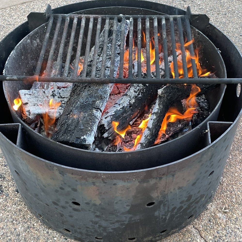 White Horse Lake Campground - Campsights have fire pits and tables - Campgrounds Near Me