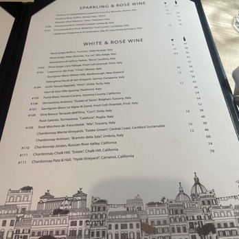 Garbatella - Wine menu - Italian Near Me - Chula Vista, California
