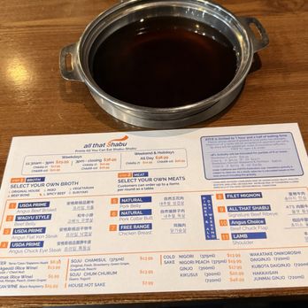 All That Shabu - Hot Pot Near Me - Irvine, California
