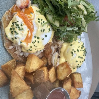 Openaire - Crab benedict - New American Near Me - Los Angeles, California Openaire - Crab benedict - New American Near Me - Los Angeles, California