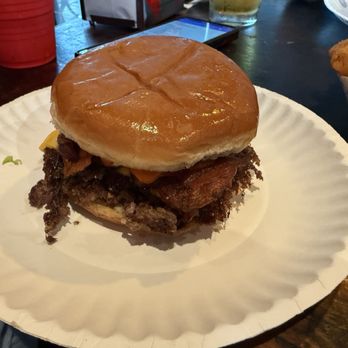 GUSTOS burgers N stuff - Sweet Heat Burger - Burgers Near Me - Fort Worth, Texas