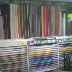 Holloway Art and Stationers - Mounting boards and coloured card and papers from A4 to A0 size