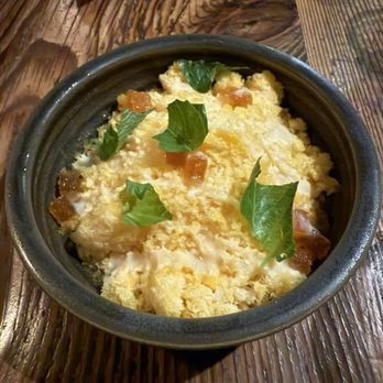 Rich Table - POG "shaved ice" w/ passion fruit, orange, guava & condensed milk - New American Near Me - San Francisco, California