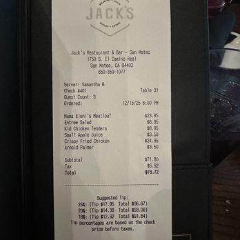 Jack's Restaurant & Bar - Breakfast & Brunch Near Me - San Mateo, California Jack's Restaurant & Bar - Breakfast & Brunch Near Me - San Mateo, California