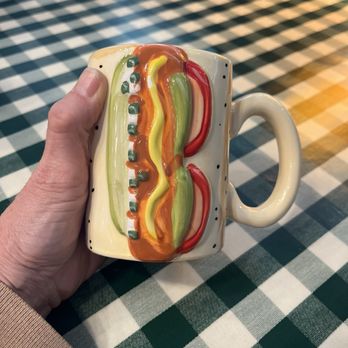 Portillo's Naperville - Chicago dog mug - Hot Dogs Near Me - Naperville, Illinois Portillo's Naperville - Chicago dog mug - Hot Dogs Near Me - Naperville, Illinois
