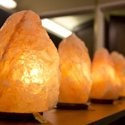 Salinity - Salt lamps of all shapes and sizes