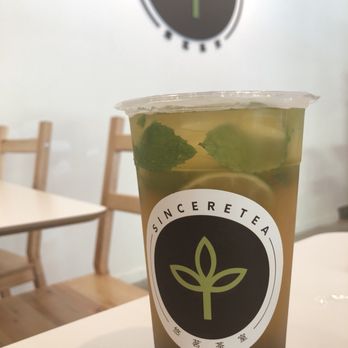 Sinceretea - Passion Mojito (25% sweet with pearls) - Bubble Tea Near Me - San Jose, California Sinceretea - Passion Mojito (25% sweet with pearls) - Bubble Tea Near Me - San Jose, California