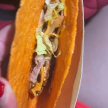 Taco Bell - I made a tik tok too--but this was my Nacho Cheese Doritos Locos Tacos - Fast Food Near Me - Hamden, Connecticut Taco Bell - I made a tik tok too--but this was my Nacho Cheese Doritos Locos Tacos - Fast Food Near Me - Hamden, Connecticut