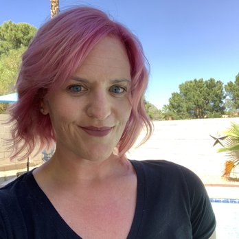 Atomic Style Lounge - Pink hair compliments of Atomic Style Lounge! - Hair Salons Near Me - Las Vegas, Nevada Atomic Style Lounge - Pink hair compliments of Atomic Style Lounge! - Hair Salons Near Me - Las Vegas, Nevada