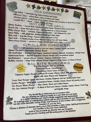 Menu photo 3 Comfort Cafe San Antonio, TX