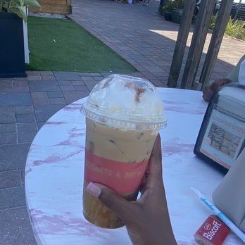 Beignets & Brew - Biscoff Cookie Butter Latte - Coffee & Tea Near Me - Destin, Florida
