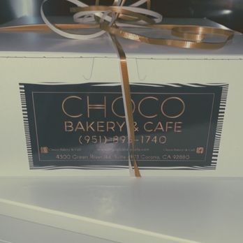 Choco Bakery & Cafe - The packing is so cute ! - Patisserie/Cake Shop Near Me - Corona, California