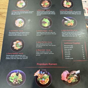 Umami Ramen & Grill - Menu - Bubble Tea Near Me - Lexington, Kentucky