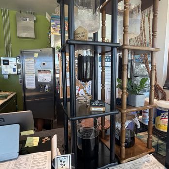 Local Joe - Cool set up, but why is one of the pitchers uncovered? - Coffee & Tea Near Me - Ewa Beach, Hawaii Local Joe - Cool set up, but why is one of the pitchers uncovered? - Coffee & Tea Near Me - Ewa Beach, Hawaii