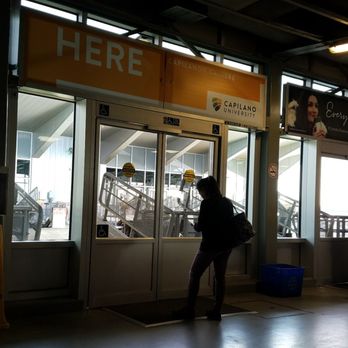 SeaBus Lonsdale Terminal - The doors don't open until the SeaBus is ready to depart. - Public Transportation Near Me - North Vancouver, British Columbia
