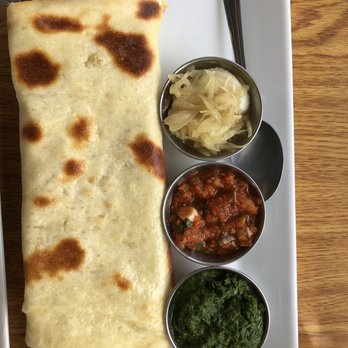 Serendib - naan with 3 scrumptious sauces - Indian Near Me - Ellsworth, Maine