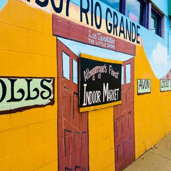 Little Shops on Rio Grande - Part of the exterior mural at the little shops. - Accessories Near Me - Albuquerque, New Mexico
