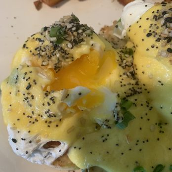 Megg's Cafe - Perfect poached egg - Bakeries Near Me - Temple, Texas