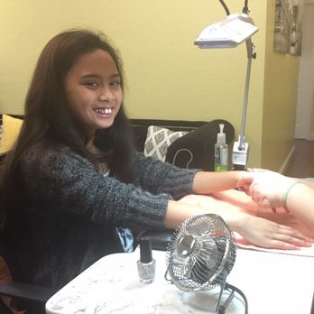 SHEO Salon - My girl at her first mani-pedi! Couldn't have asked for a better experience! - Eyelash Service Near Me - Pleasanton, California SHEO Salon - My girl at her first mani-pedi! Couldn't have asked for a better experience! - Eyelash Service Near Me - Pleasanton, California