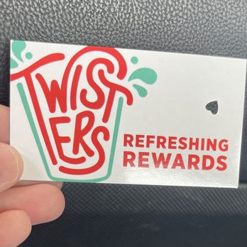 Twisters - Reward card - Beverage Store Near Me - Noblesville, Indiana