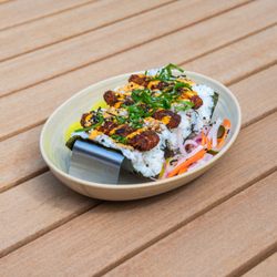 Crispy SPAM Handrolls