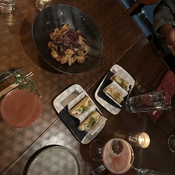 Nara-Ya - Crab tacos and Crispy Cauliflower (v) - Sushi Bars Near Me - Washington, DC, District of Columbia