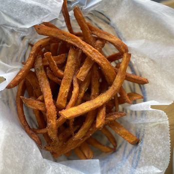 The Half Shell - Sweet potato fries - Seafood Near Me - Saint Simons Island, Georgia The Half Shell - Sweet potato fries - Seafood Near Me - Saint Simons Island, Georgia