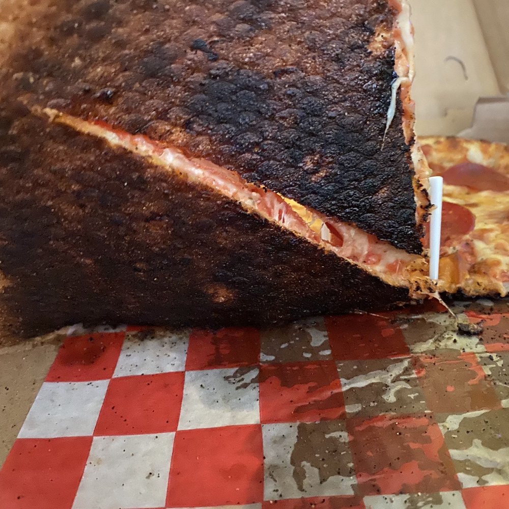 Bigbar - Burnt pizza from 12/28/20 order - Bars Near Me - Erie, Pennsylvania