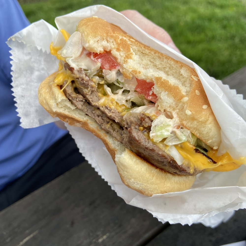 The Net Drive-In - Double Burger - Burgers Near Me - Mount Vernon, Washington The Net Drive-In - Double Burger - Burgers Near Me - Mount Vernon, Washington