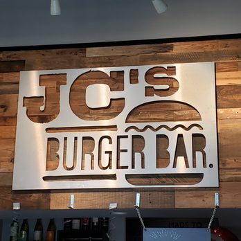 JC's Burger Bar - a sign for the restaurant - Burgers Near Me - Coppell, Texas
