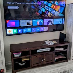 Jax TV Mount Installation Services - 86 inch tv mounted with cables concealed