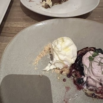 Apolonia - The chocolate mousse cheesecake and blueberry - Modern European Near Me - Chicago, Illinois Apolonia - The chocolate mousse cheesecake and blueberry - Modern European Near Me - Chicago, Illinois