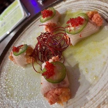 Wasabi - jalapeño sashimi appetizer - Japanese Near Me - Jacksonville, North Carolina