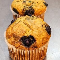 Challalujah Bakery - Blue Blueberry Muffins and Mini Loafs