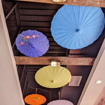 Choo Choo Train - umbrellas - Conveyor Belt Sushi Near Me - Leonia, New Jersey