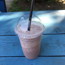 Parkside Cafe - Chocolate milkshake.
