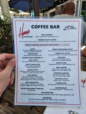 Menu photo 4 Harry's Coffee Shop Del Mar, CA