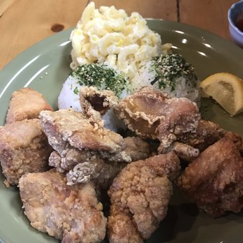 Karaage Setsuna - The Karaage Plate, the chicken was cooked perfect! - Japanese Near Me - Seattle, Washington Karaage Setsuna - The Karaage Plate, the chicken was cooked perfect! - Japanese Near Me - Seattle, Washington
