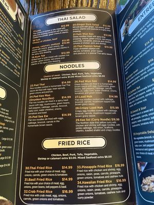 Menu photo 6 Thai Indy Restaurant Carmel, IN