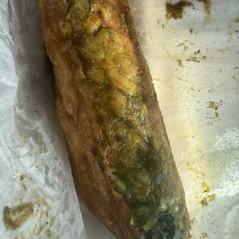 Trini Street Food - Aloo pie with channa - Food Trucks Near Me - Valley Stream, New York