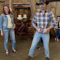 On Track DJ Services - Country Dance party at the Barn