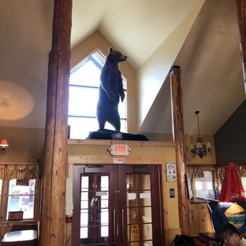 Park One Restaurant - Only Chinese restaurant I've seen with a Grizzly - New American Near Me - West Yellowstone, Montana