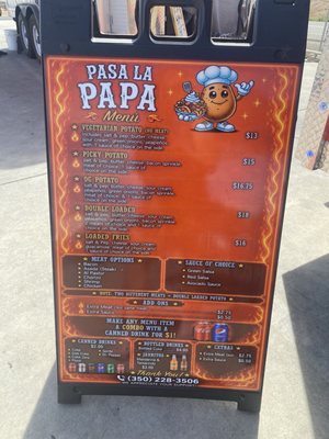 Menu photo 1 Pasa La Papa Lathrop, CA Menu photo 1 Pasa La Papa Lathrop, CA
