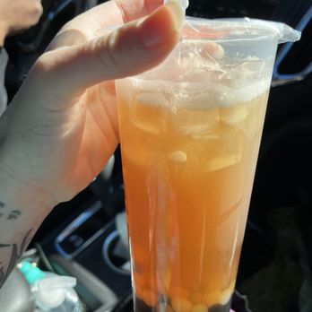 Natural Kitchen - Honey green tea with boba and lychee bubbles - Poke Near Me - Tallahassee, Florida Natural Kitchen - Honey green tea with boba and lychee bubbles - Poke Near Me - Tallahassee, Florida