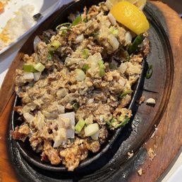 Sizzling Pork Sisig