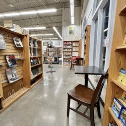 Half Price Books - Little tables at which to sit